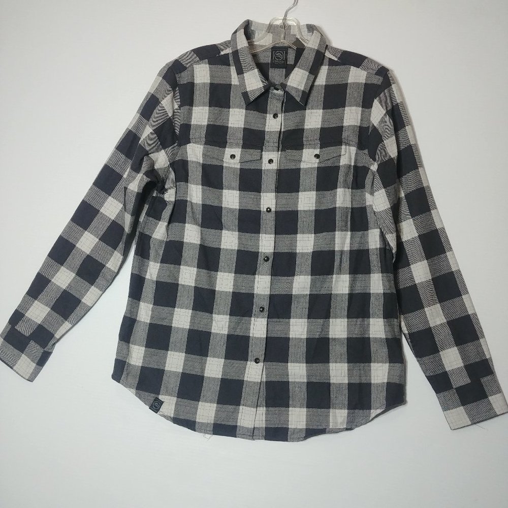 Stormtech Womens Snap Front Flannel Shirt - Size Large - Pre-owned - N25Y77